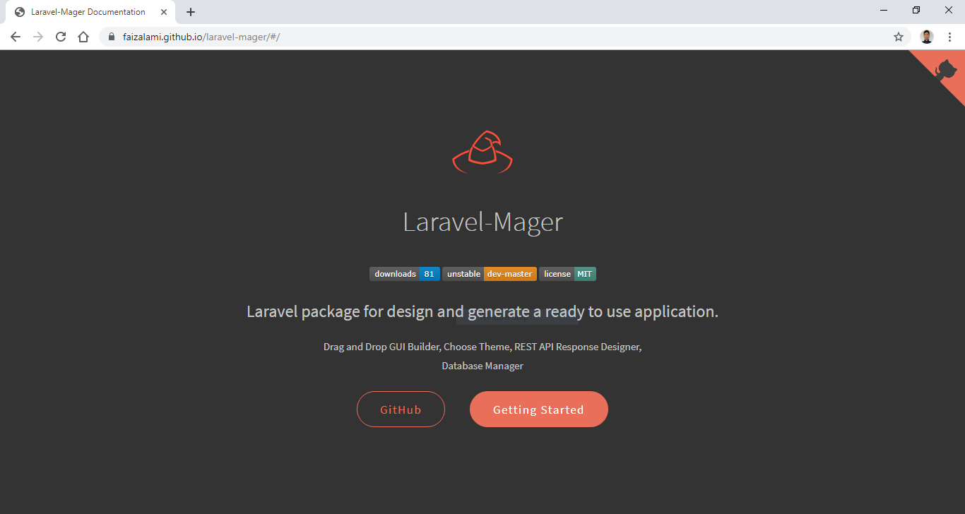 Laravel Mager
